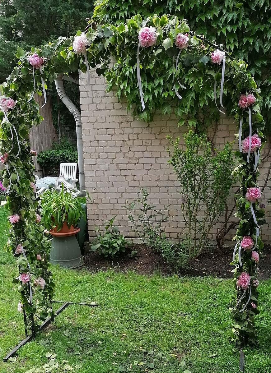 Blumenhaus Potsdam Ihre Trauung mit schöner Hochzeitsausstattung