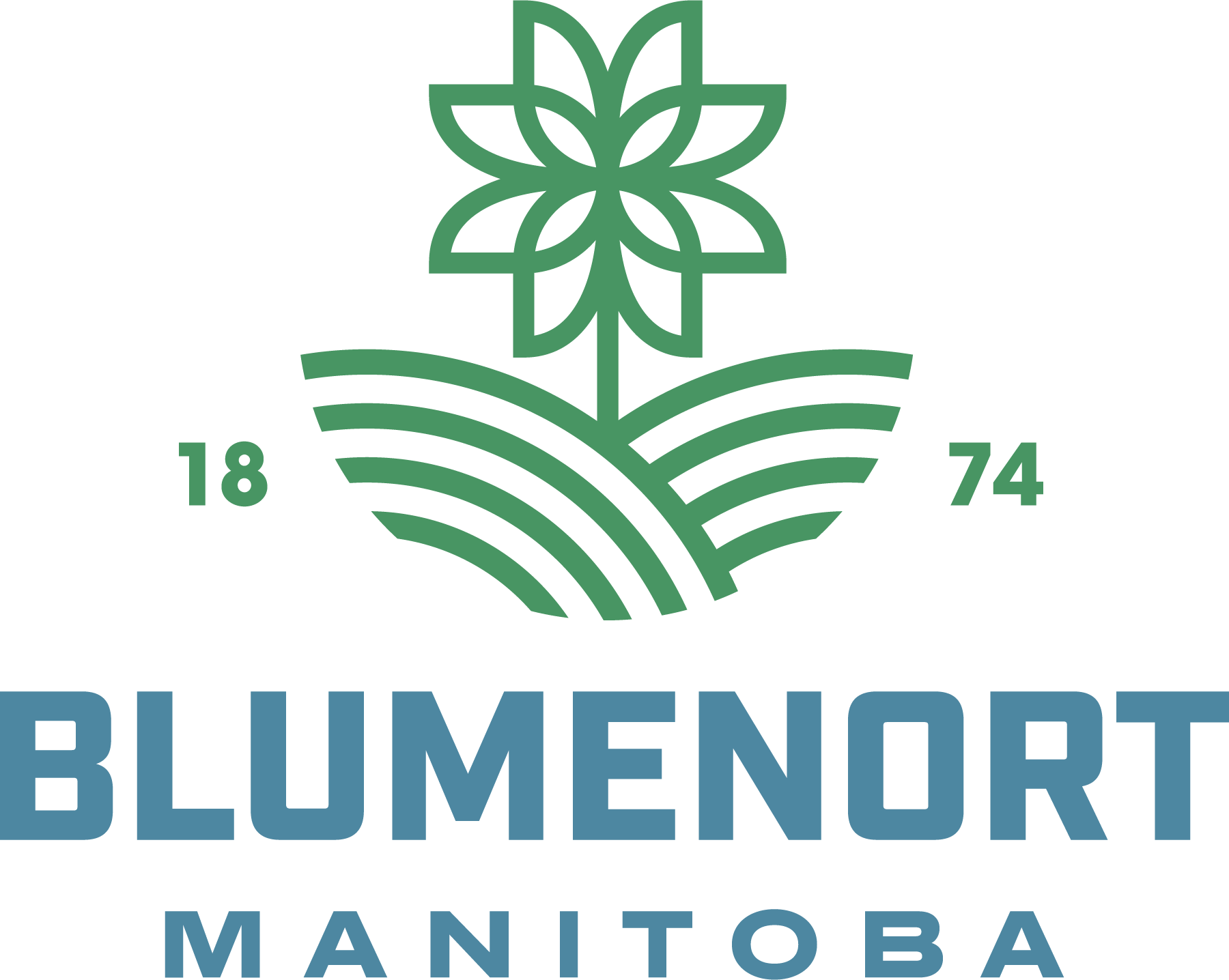 Blumenort (Logo Portrait EST&MB) BLUMENORT