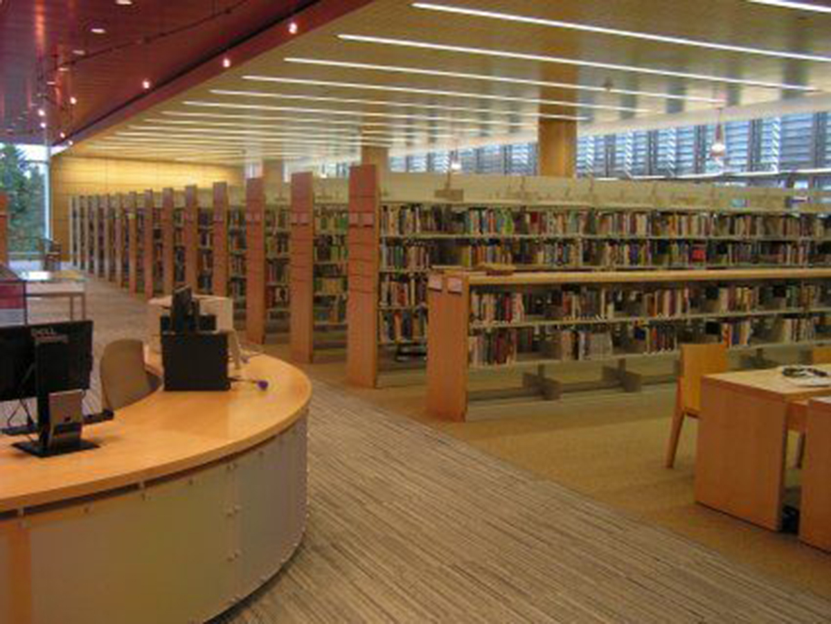 library circulation desk, Modern Library Circulation Desk library desk