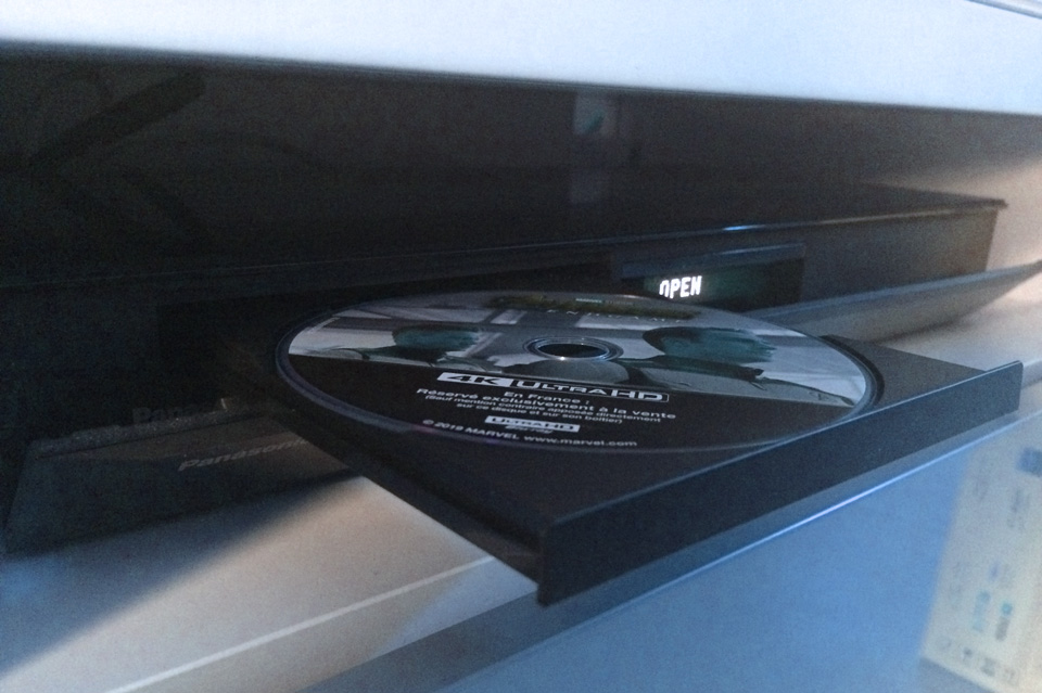 Bluray UHD 4K double ou triple couche