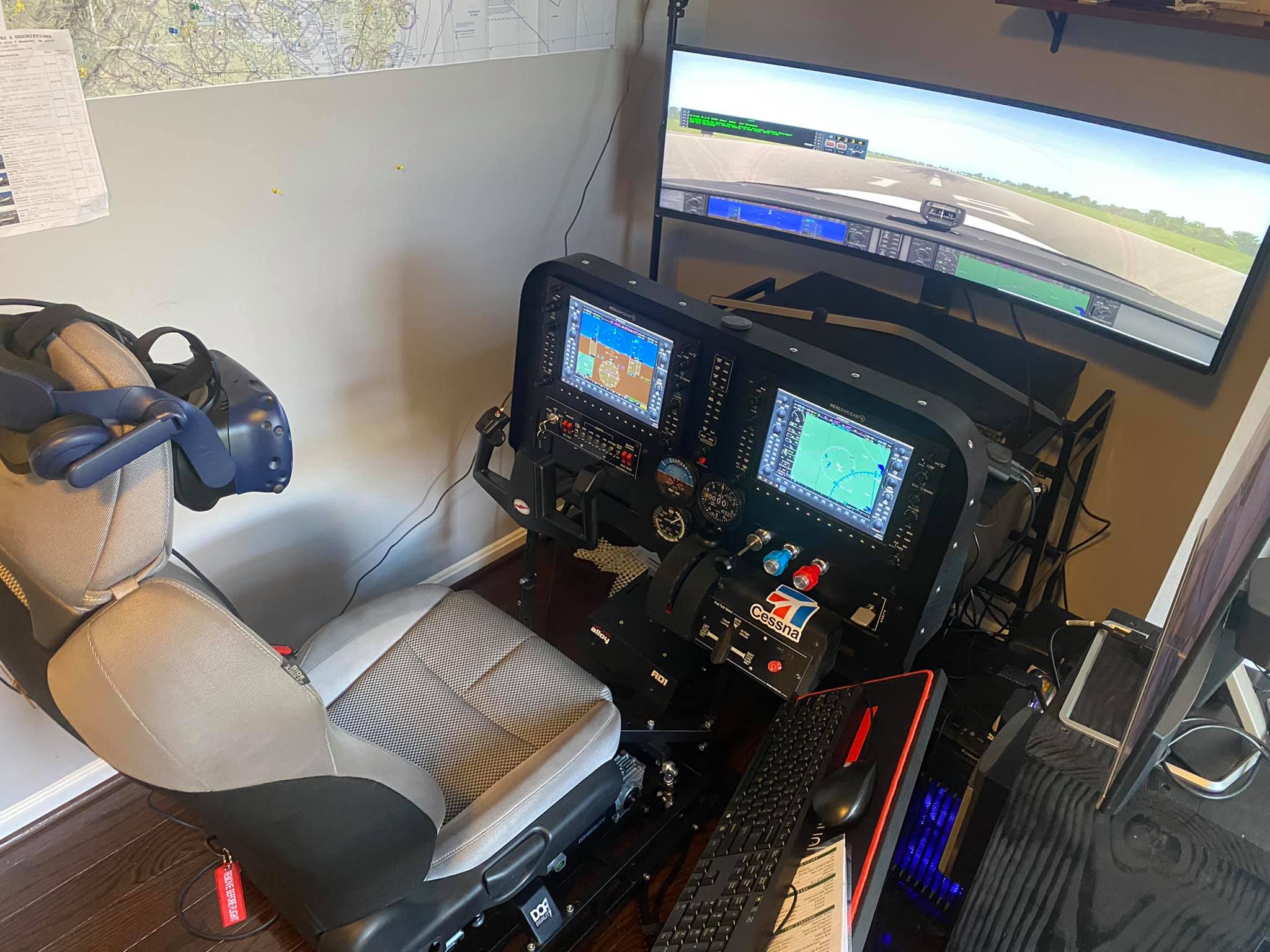 DOF Reality P6 Motion Simulator Viper flight demo BlurbSurfer