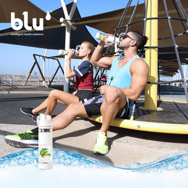 INFUSION BOTTLE Blu Shower Head Filter