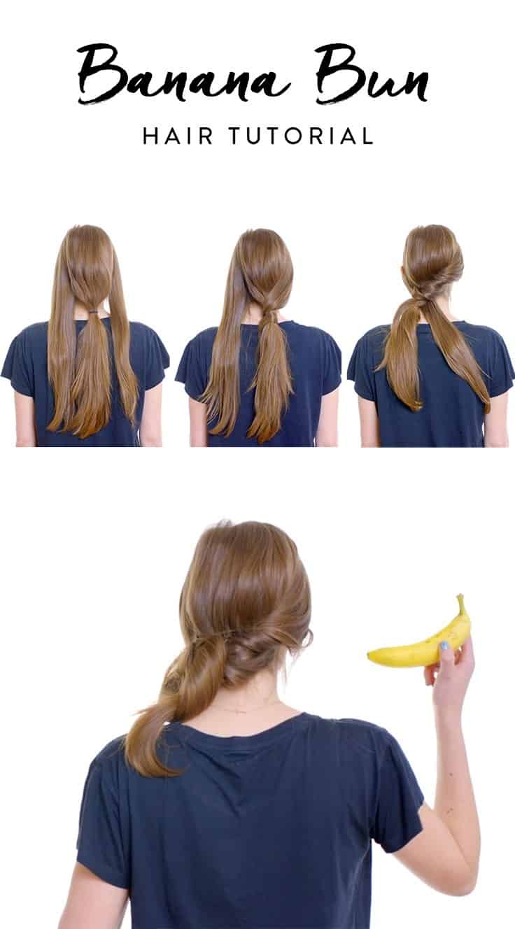 How to Do the Banana Bun Hairstyle