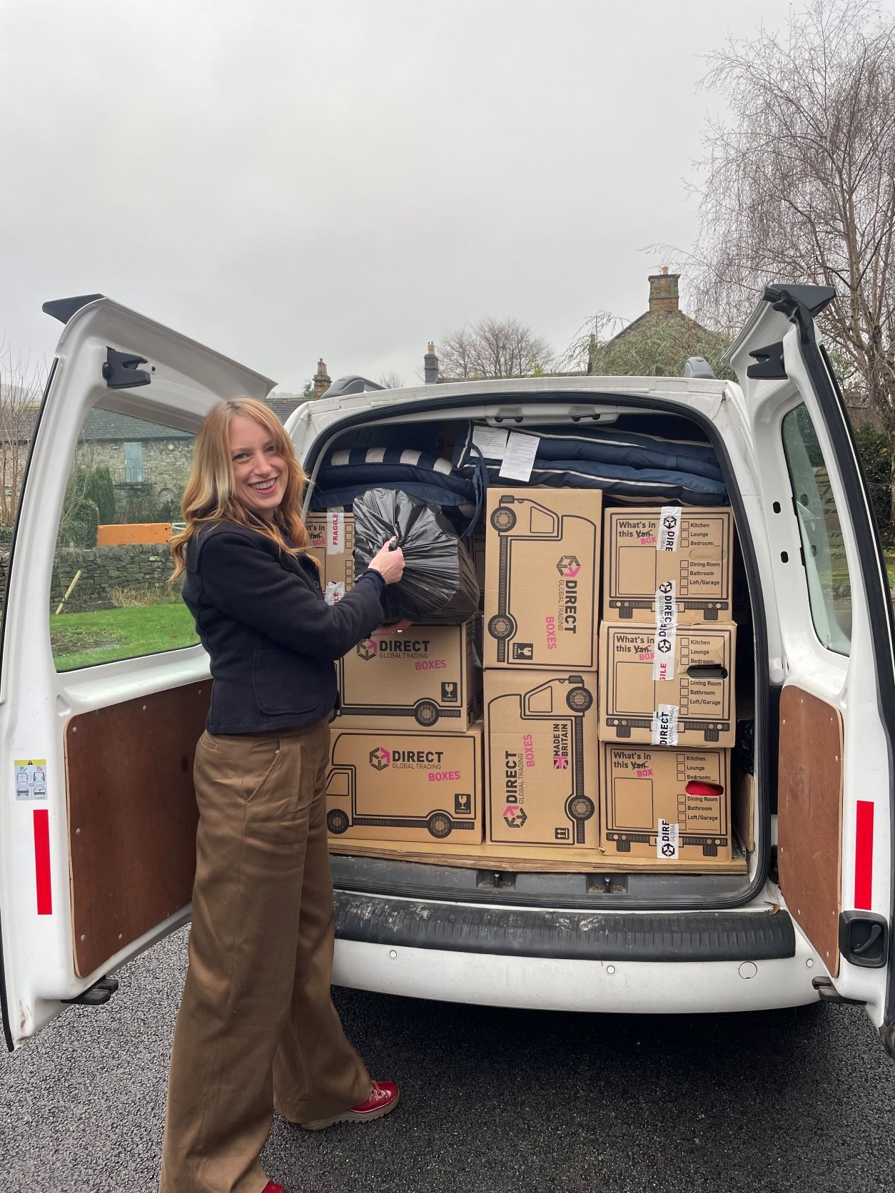 Ashford in the Water donation drop off Blythe House Hospicecare