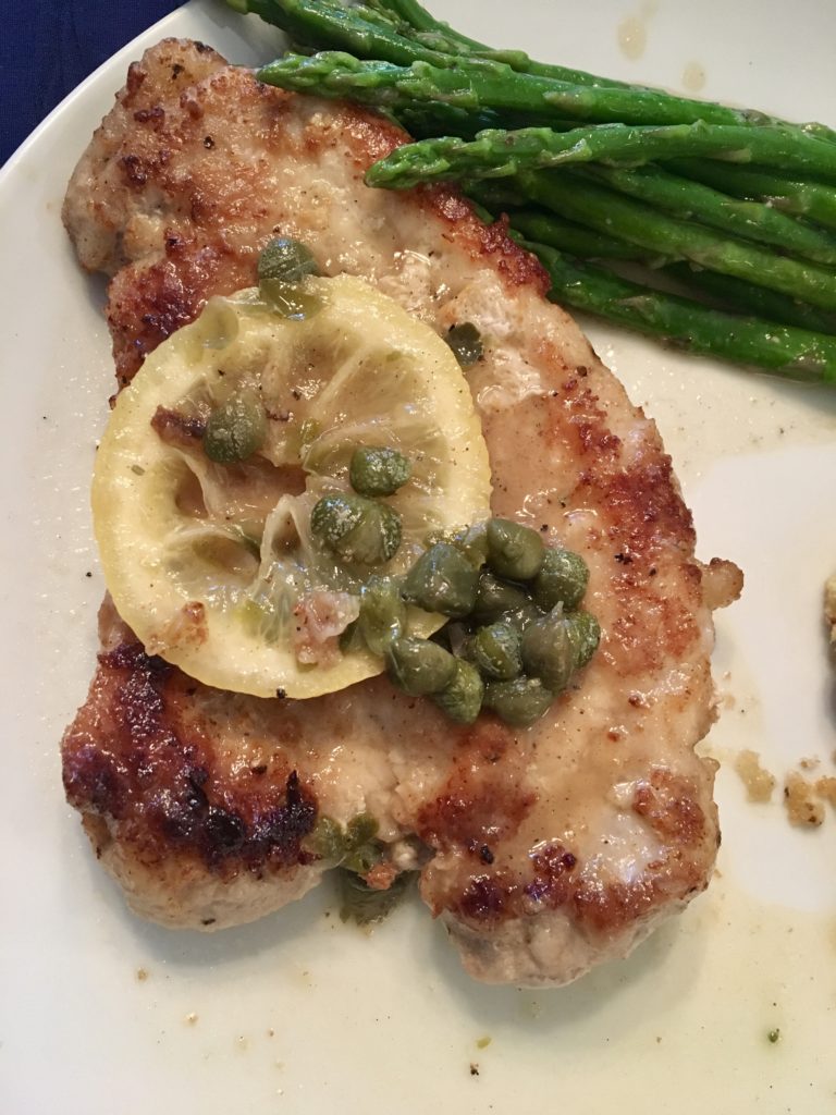 Pork Piccata with Lemon and Capers