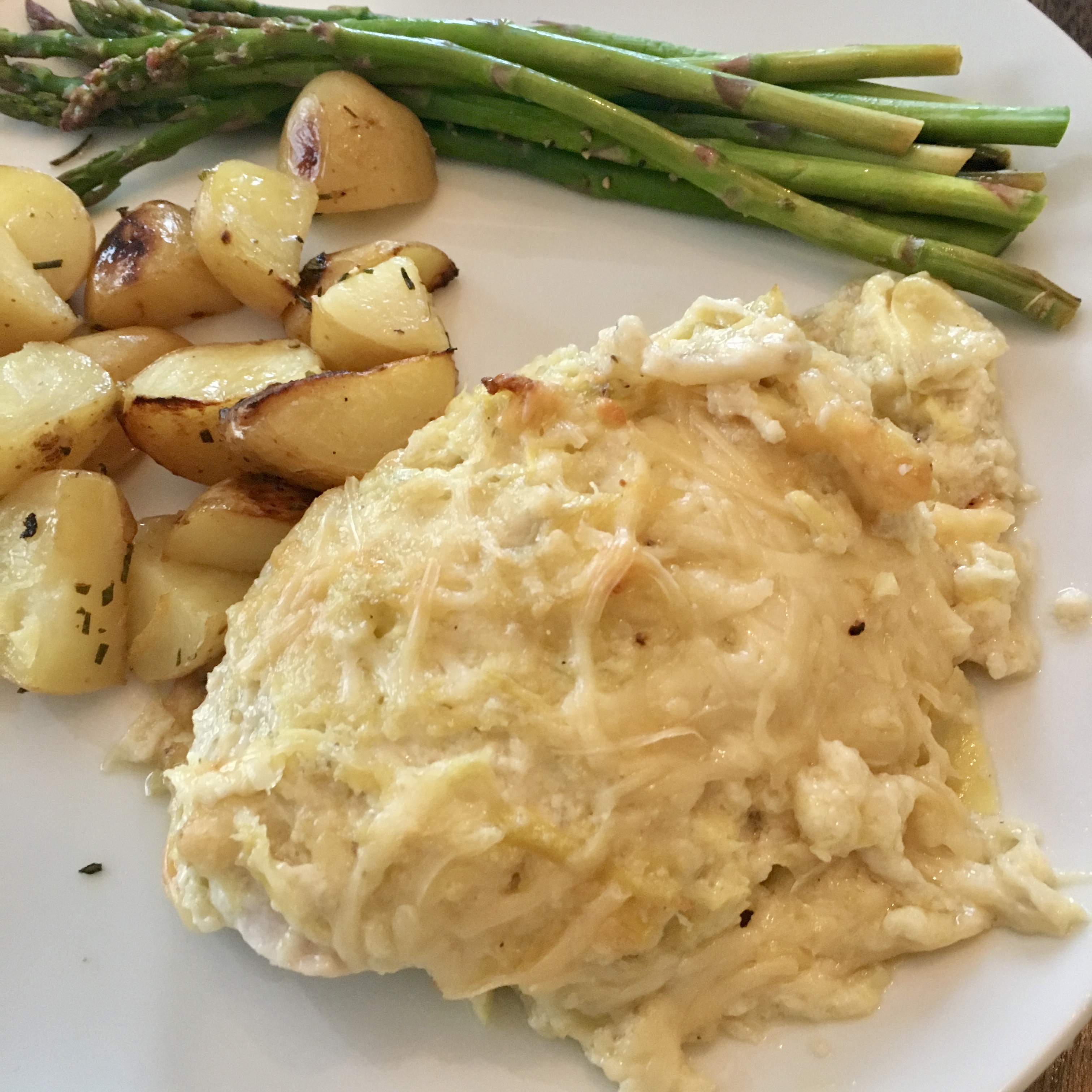 Artichoke, Parmesan Chicken Bake