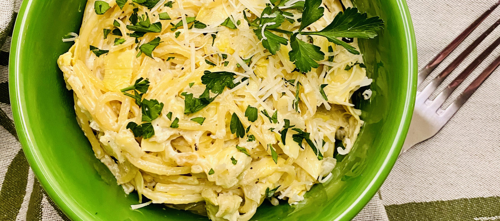 Artichoke Heart Carbonara Blythes Blog