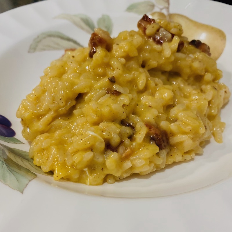 Risotto à la Carbonara Blythes Blog