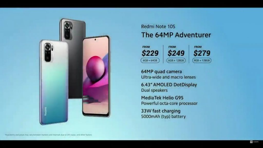 Xiaomi Redmi Note 10 Specs & Price >