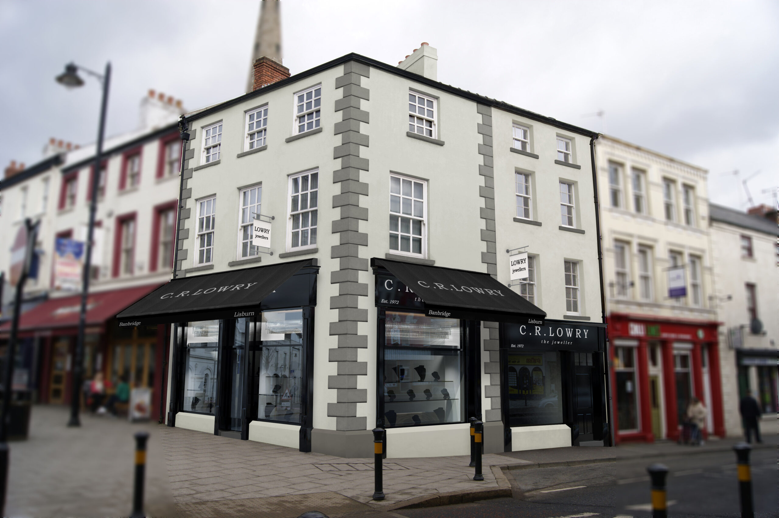 Lowry Jewellers Ballymullan Architects