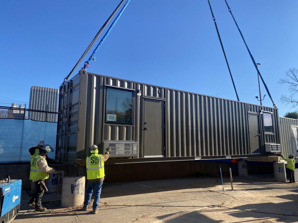 ATLANTA CONTAINERIZED HOMELESS SHELTER BMarko Structures