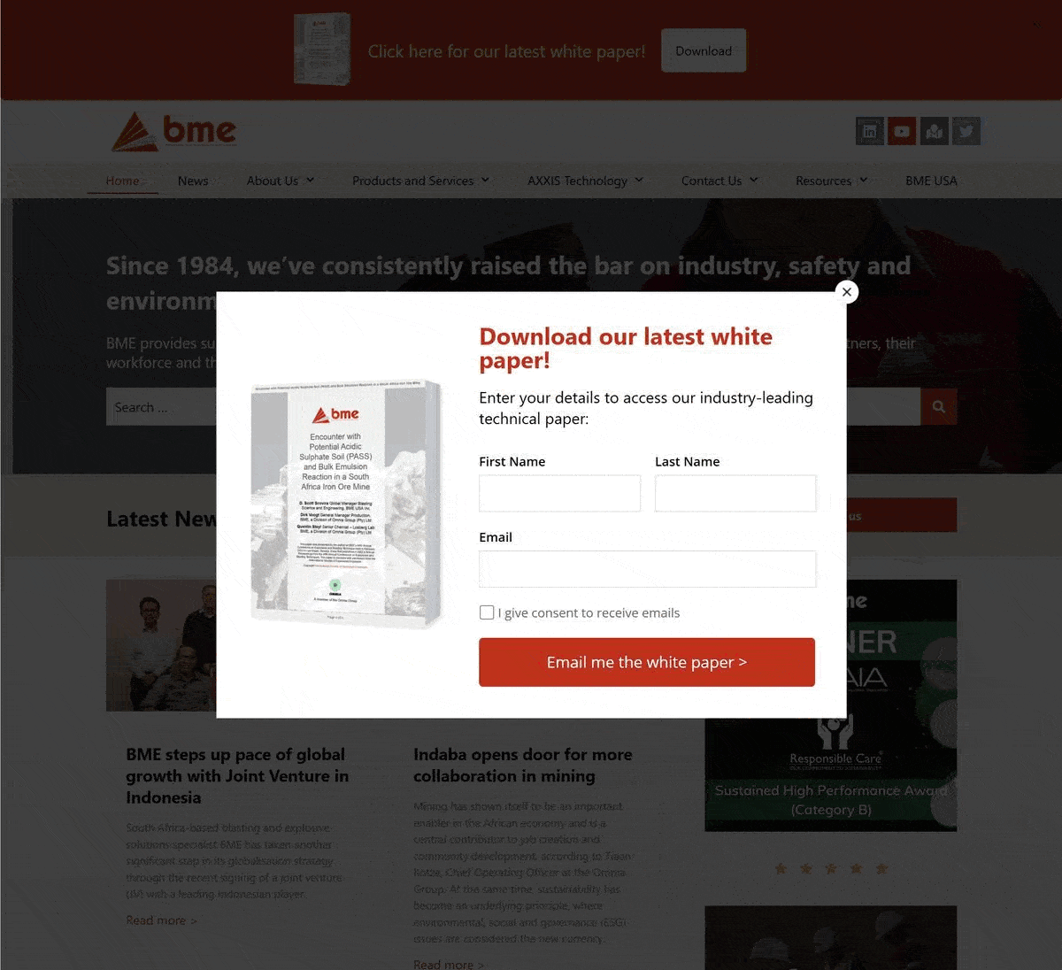 Lead Horizontal Bar BME