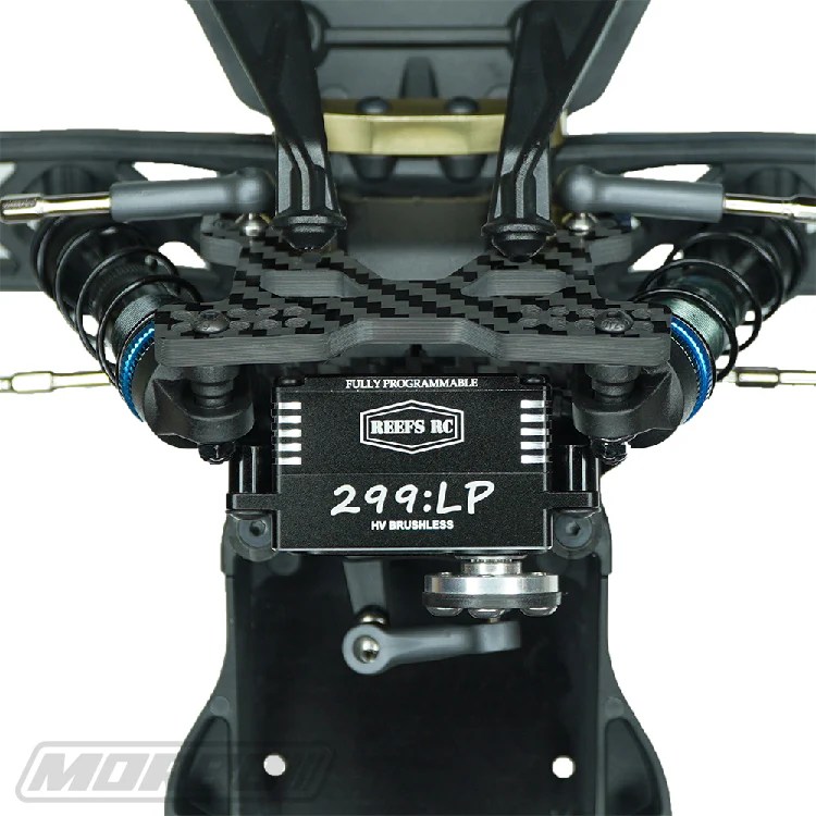 MORBO DR10 / DR10M SERVO UPPER MOUNT AND ARM BMF Custom RC
