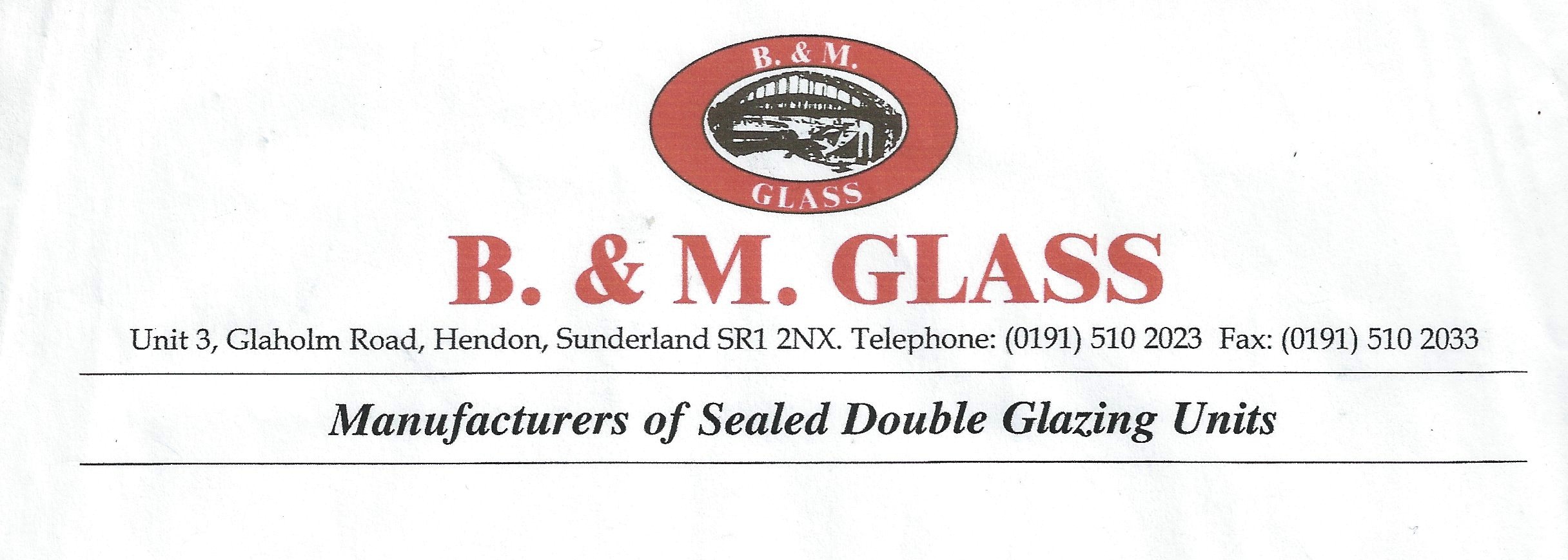 B. & M. Glass