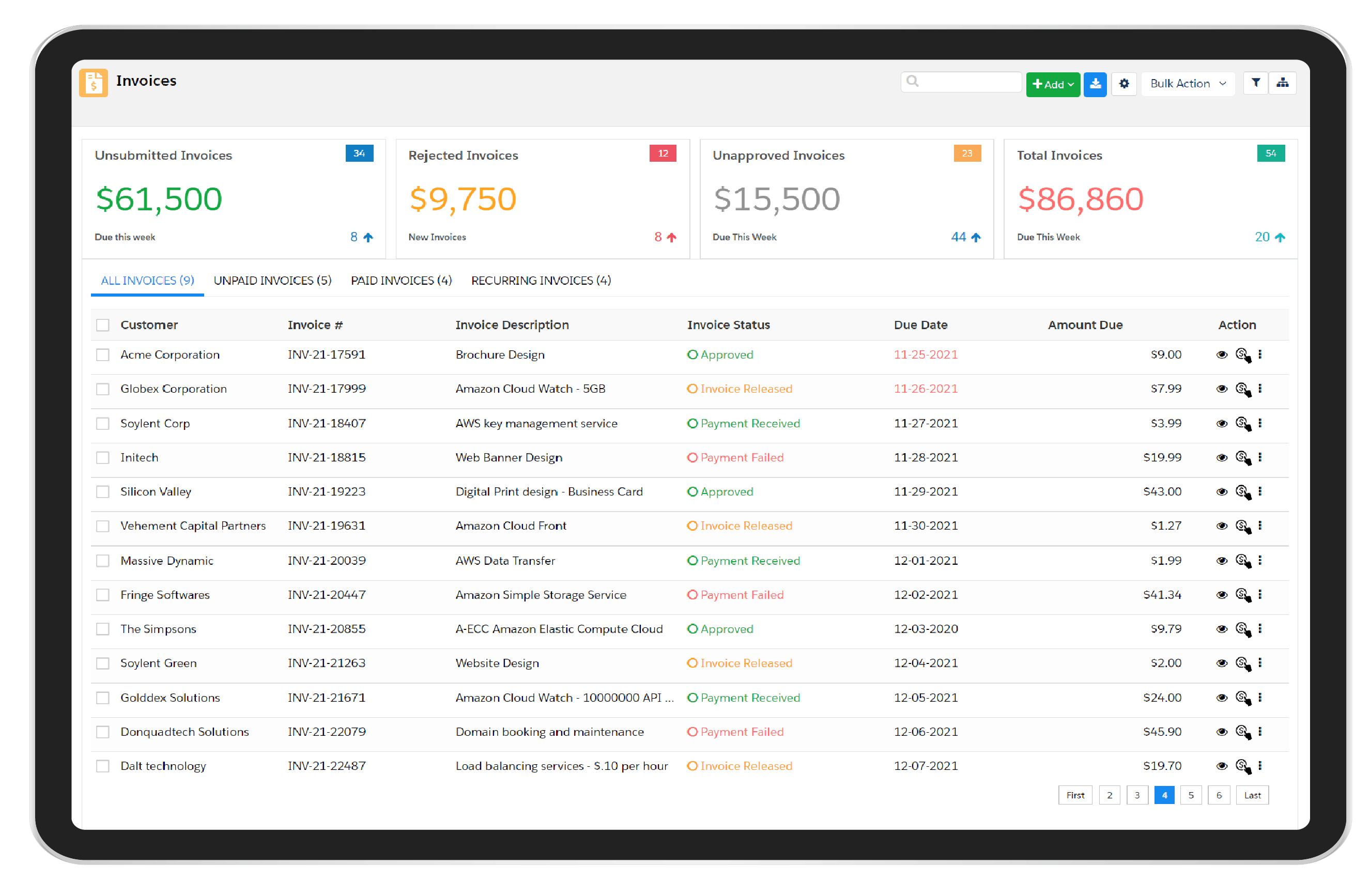 Tax Management Books Payables