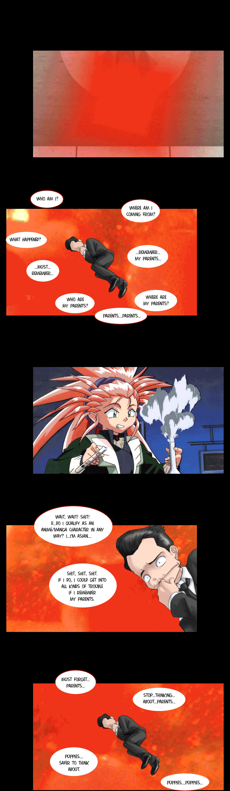 Perfect parenthood pantheon Chap. 6, Act 1, Strip 14 The BMovie Comic(05)