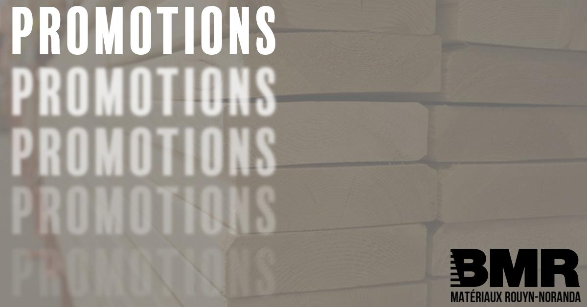 Promotions • Matériaux RouynNoranda