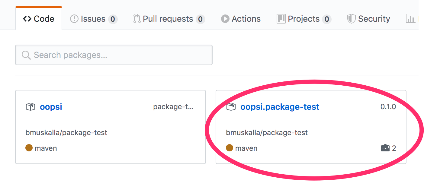 Manually deleting a package from GitHub Package Registry