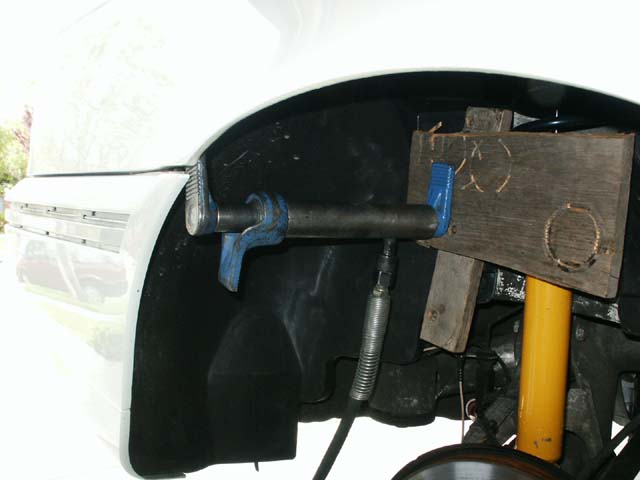 BMW E39 Rear Fender Pulling (Notes)