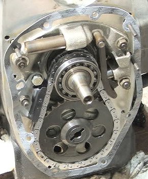 timing chain, guides, tensioner, sprockets, BMW Airhead motorcycles