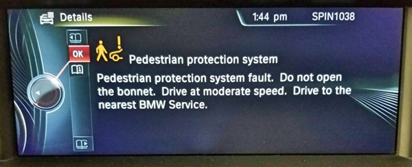 8TF Active Pedestrian Protection Removal Grosvenor Motor Company