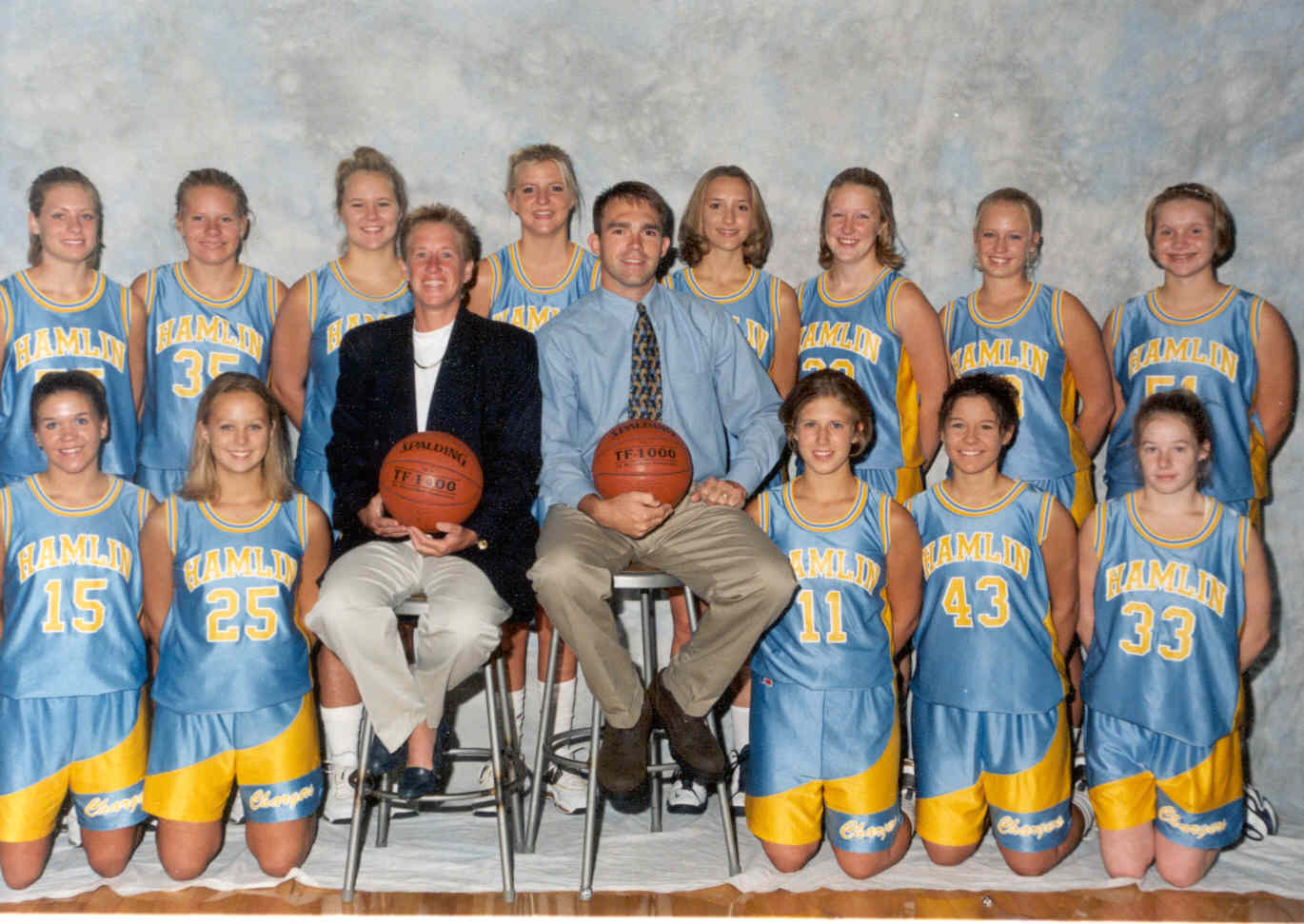 Hamlin Girls Basketball 1999