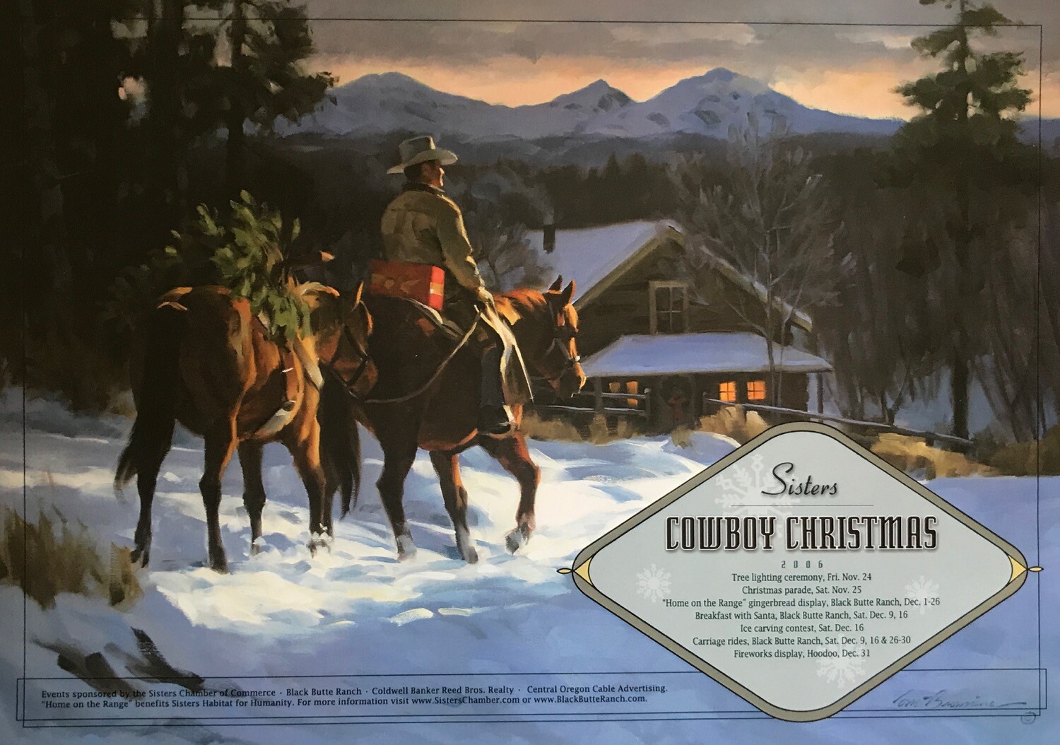 Coop seasonal promotion for Black Butte Ranch BN Branding