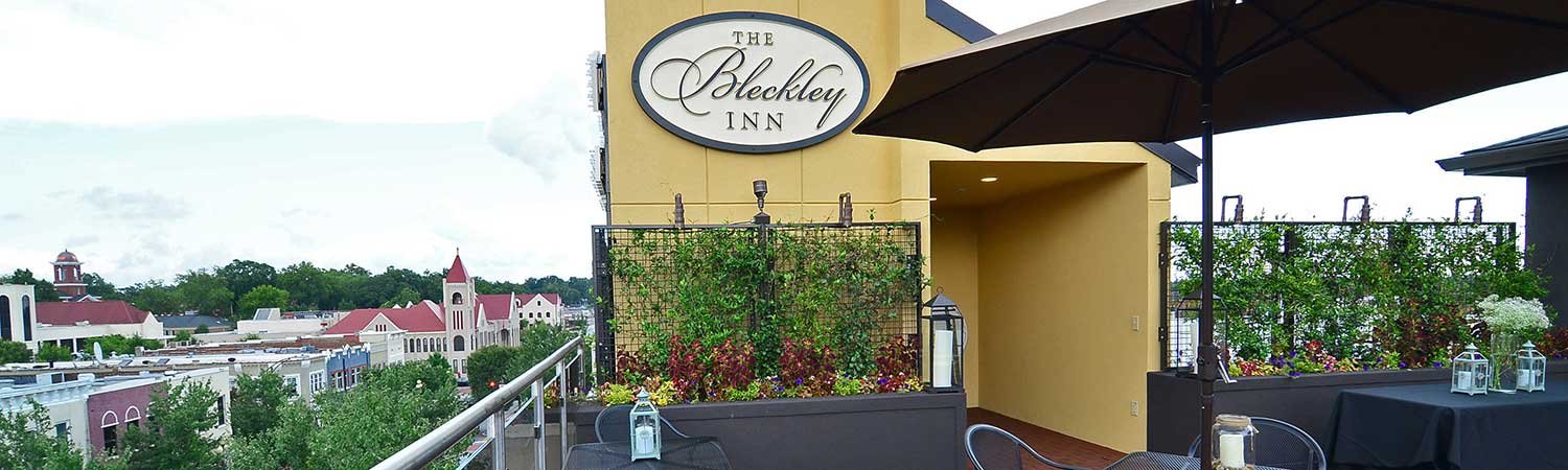 Rooftop Venue Anderson SC Hotel Bleckley Inn
