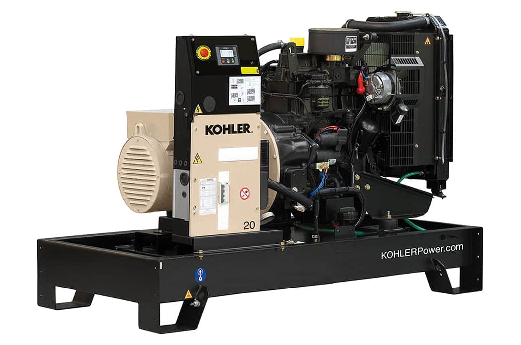 KOHLER SDMO Diesel Generator 20KW With Soundproofed Enclosure J20U