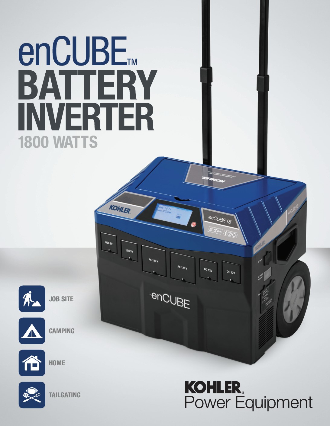 Kohler EnCUBE 1.8 KW Solar Recharging Generator Brags & Hayes Generators