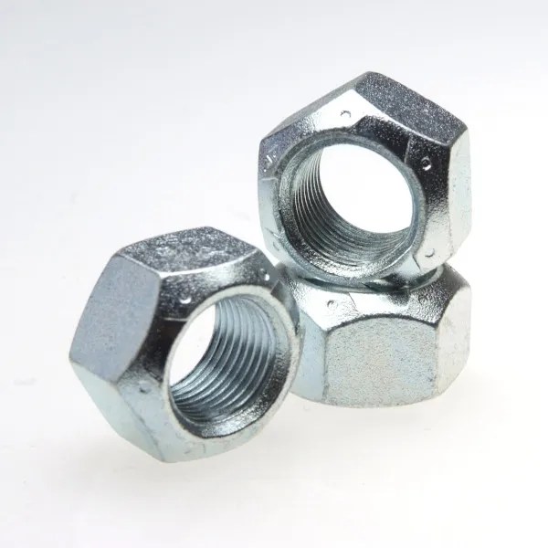 Imperial UNC and UNF Grade C High Tensile Zinc Plated Hex Conelock Nut