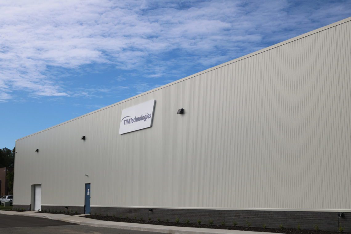 Commercial Low Slope Roofing Project at TTM Tech in Youngstown Ohio