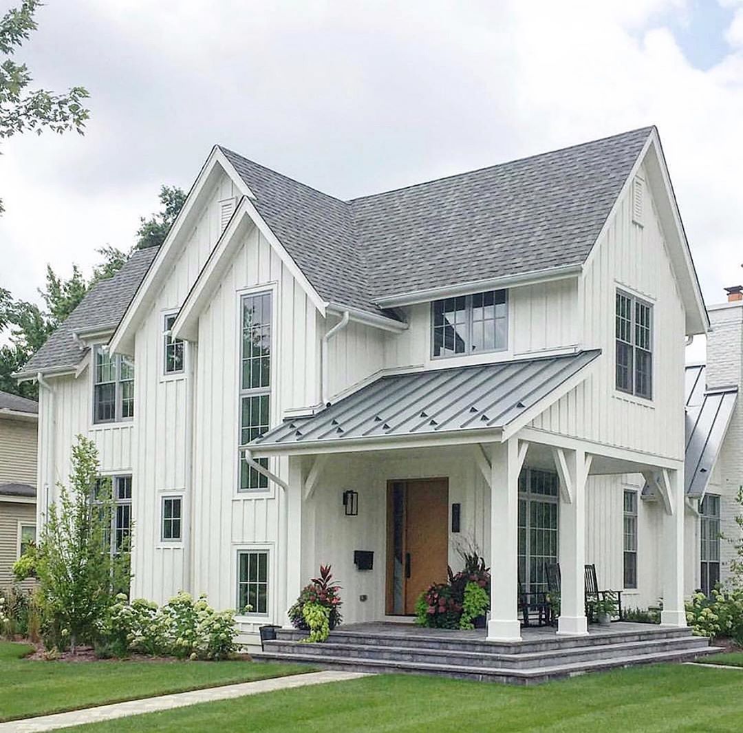Farmhouse Exterior Ideas Board and Batten Siding Blog