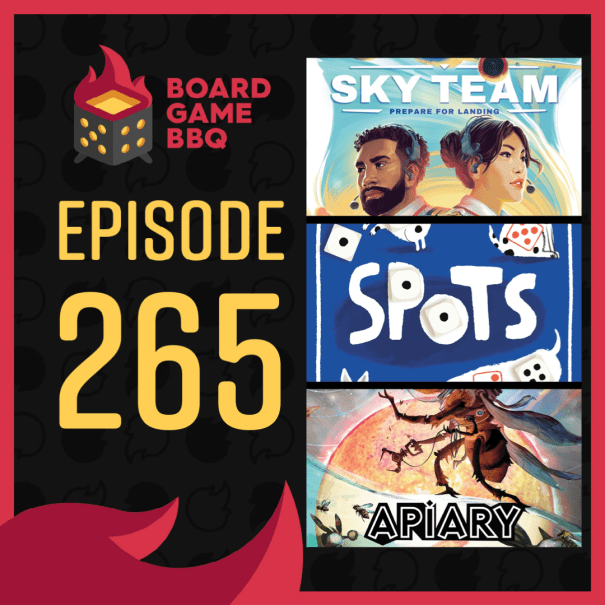 265 Sky Team, Spots, Apiary Board Game BBQ