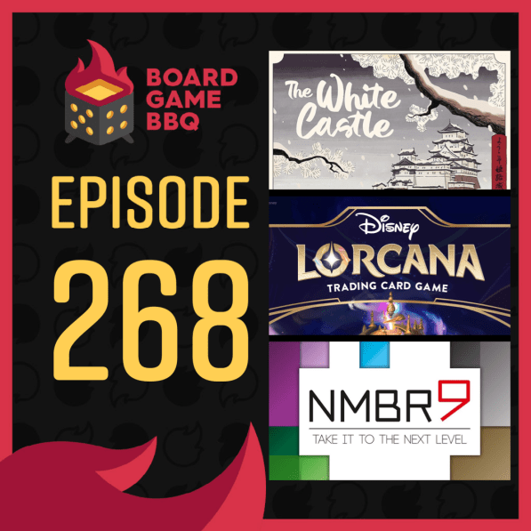 268 The White Castle, Disney Lorcana, NMBR9 Board Game BBQ