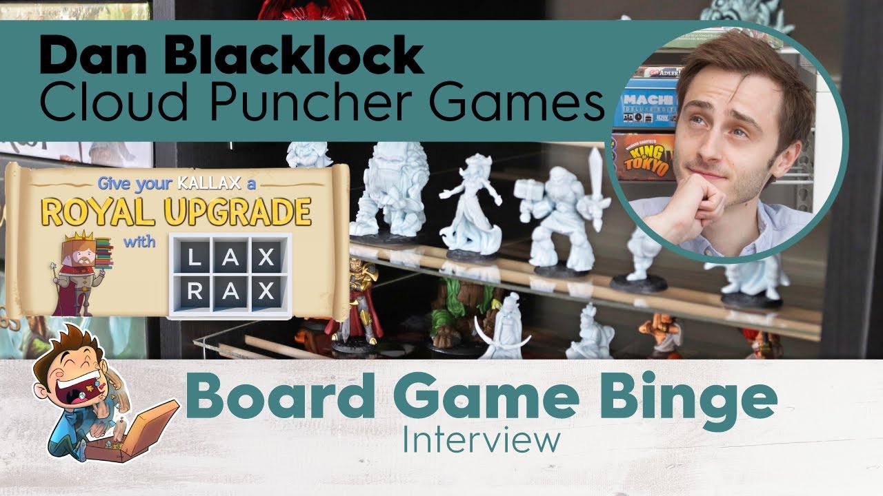 Ep 115 Dan Blacklock, Cloud Puncher Games Board Game Binge