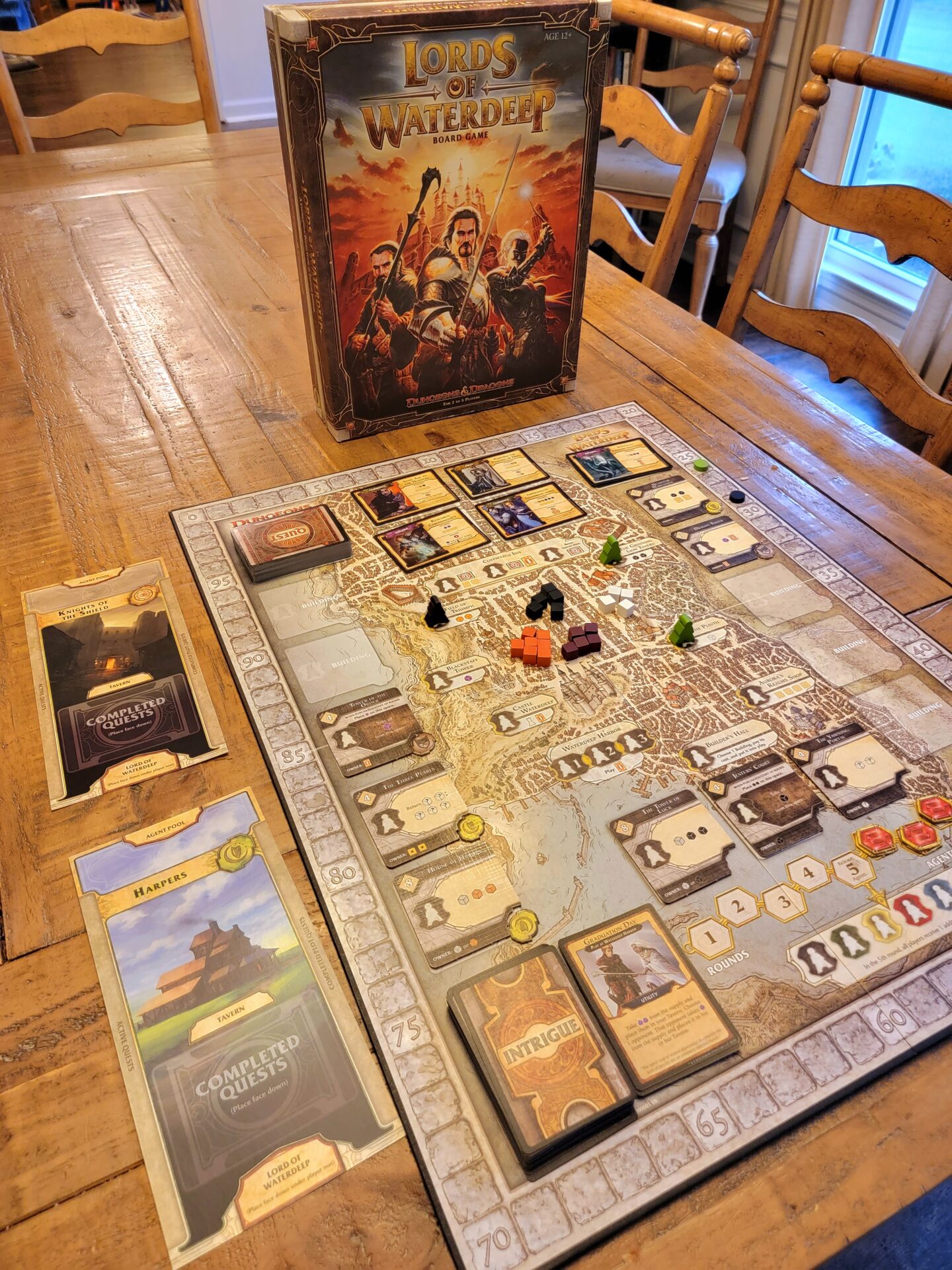 Lords of Waterdeep Retrospective Board Game Breakdown
