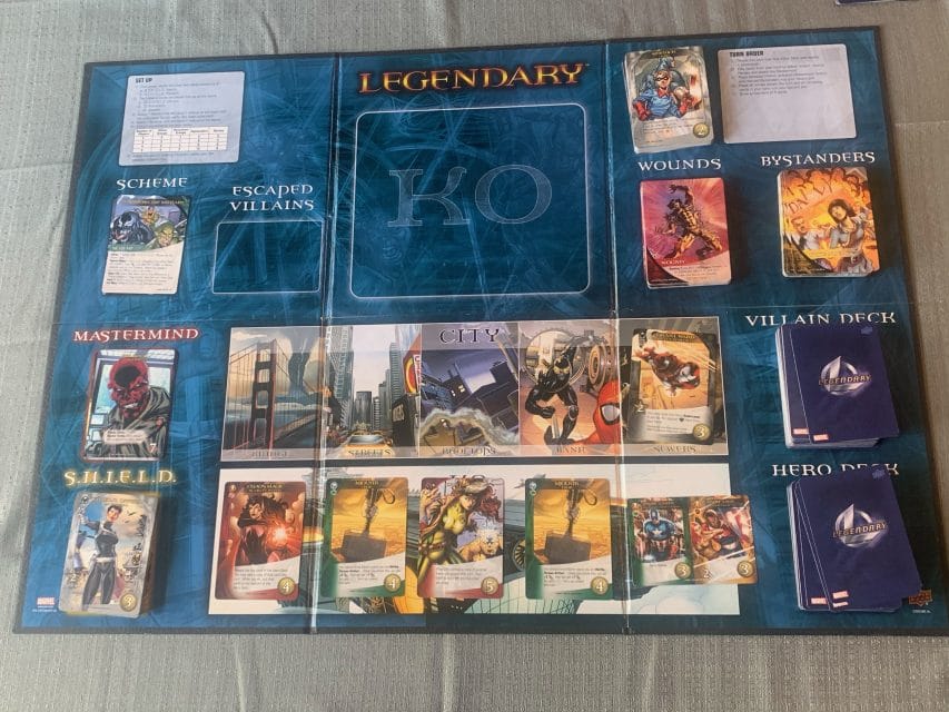 Legendary A Marvel DeckBuilding Game [Review] Board Games