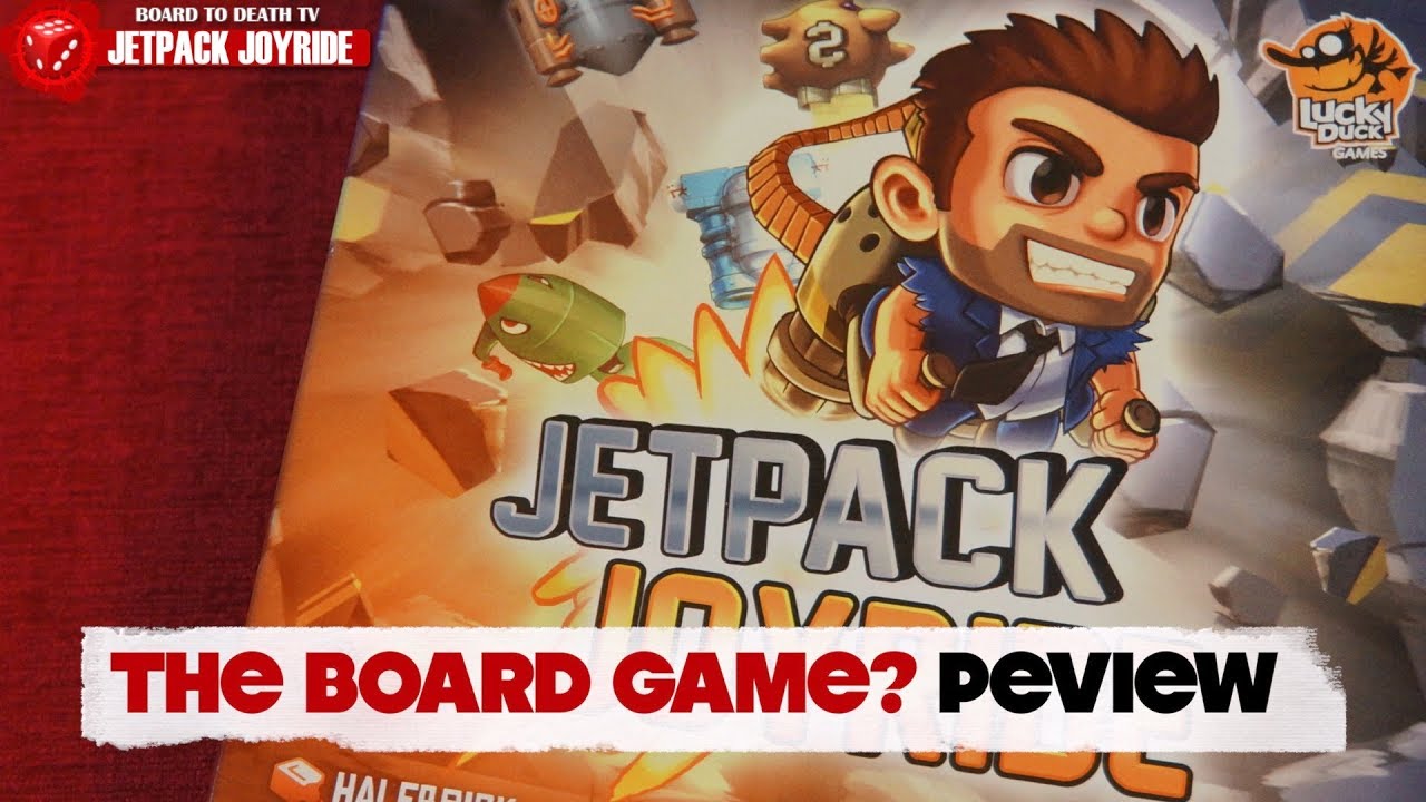 Jetpack Joyride Boardgame Stories