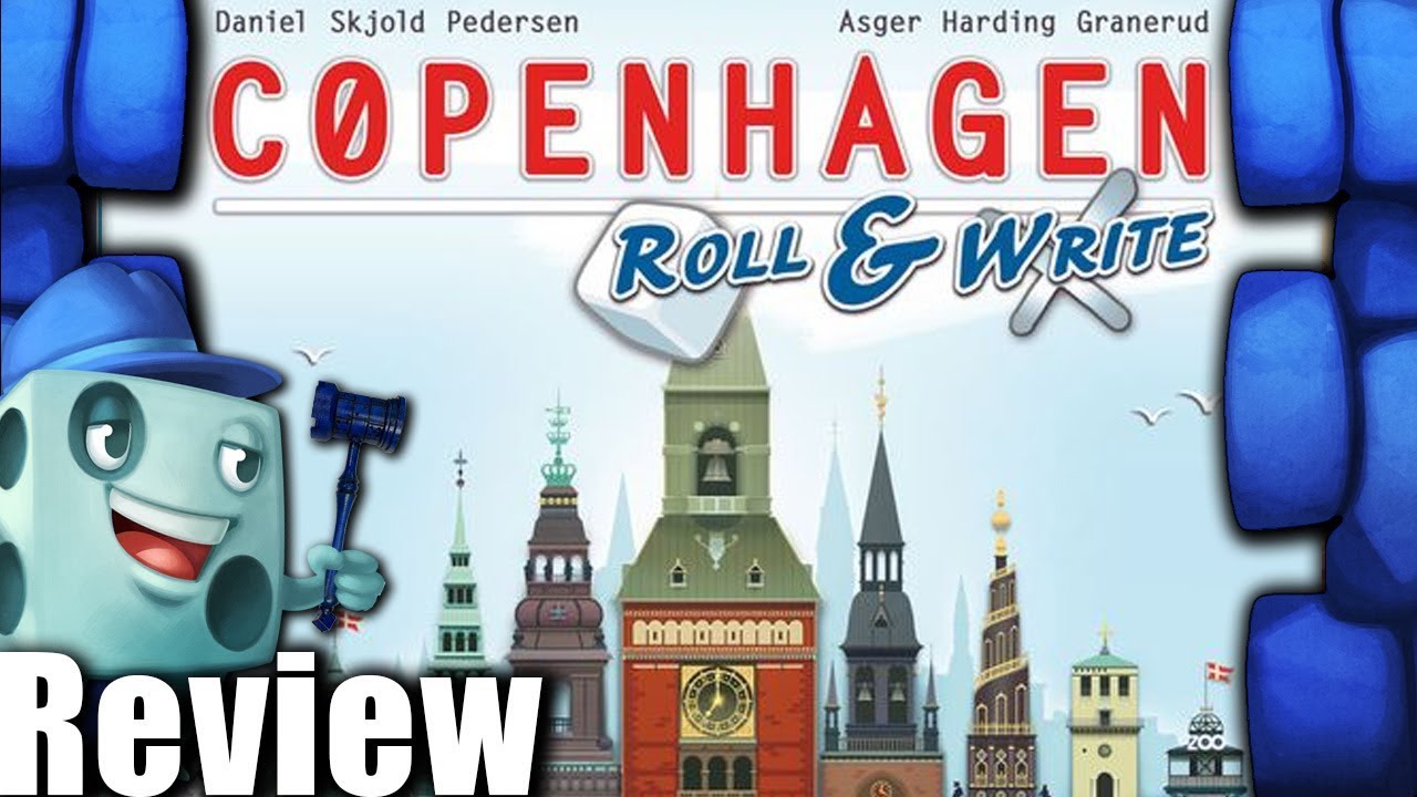 Copenhagen Roll & Write Review Boardgame Stories