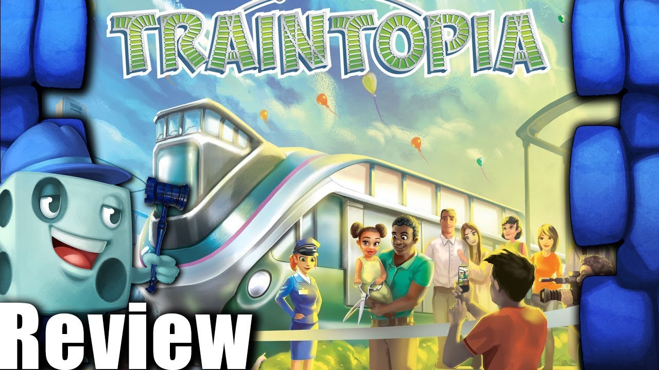 Traintopia Review with Tom Vasel Boardgame Stories