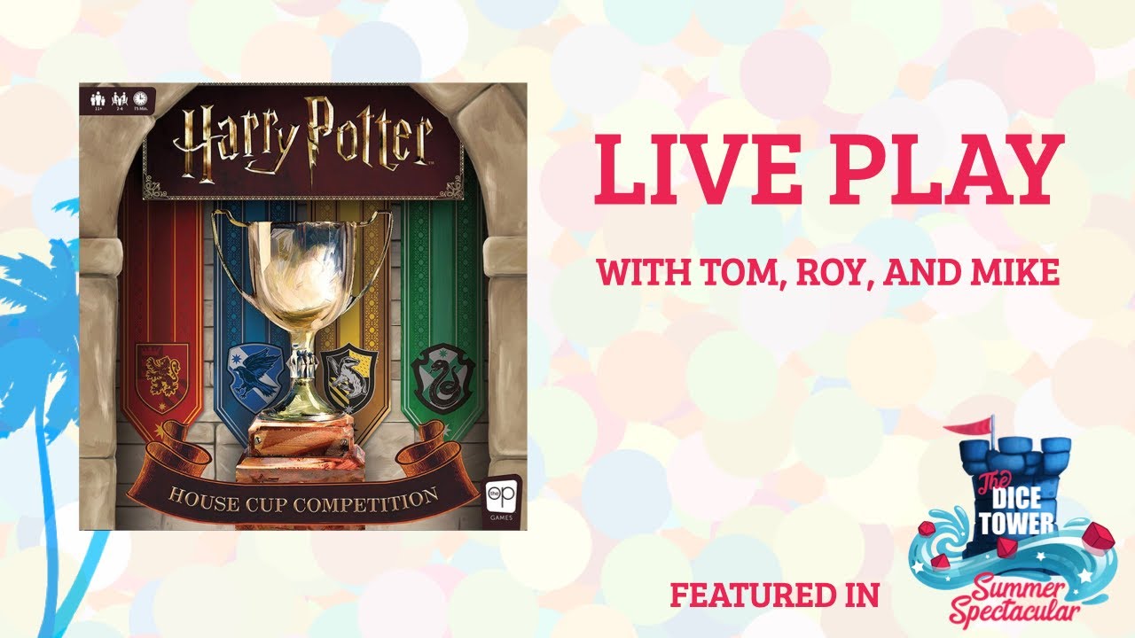 Harry Potter House Cup Competition PlayThrough Boardgame Stories