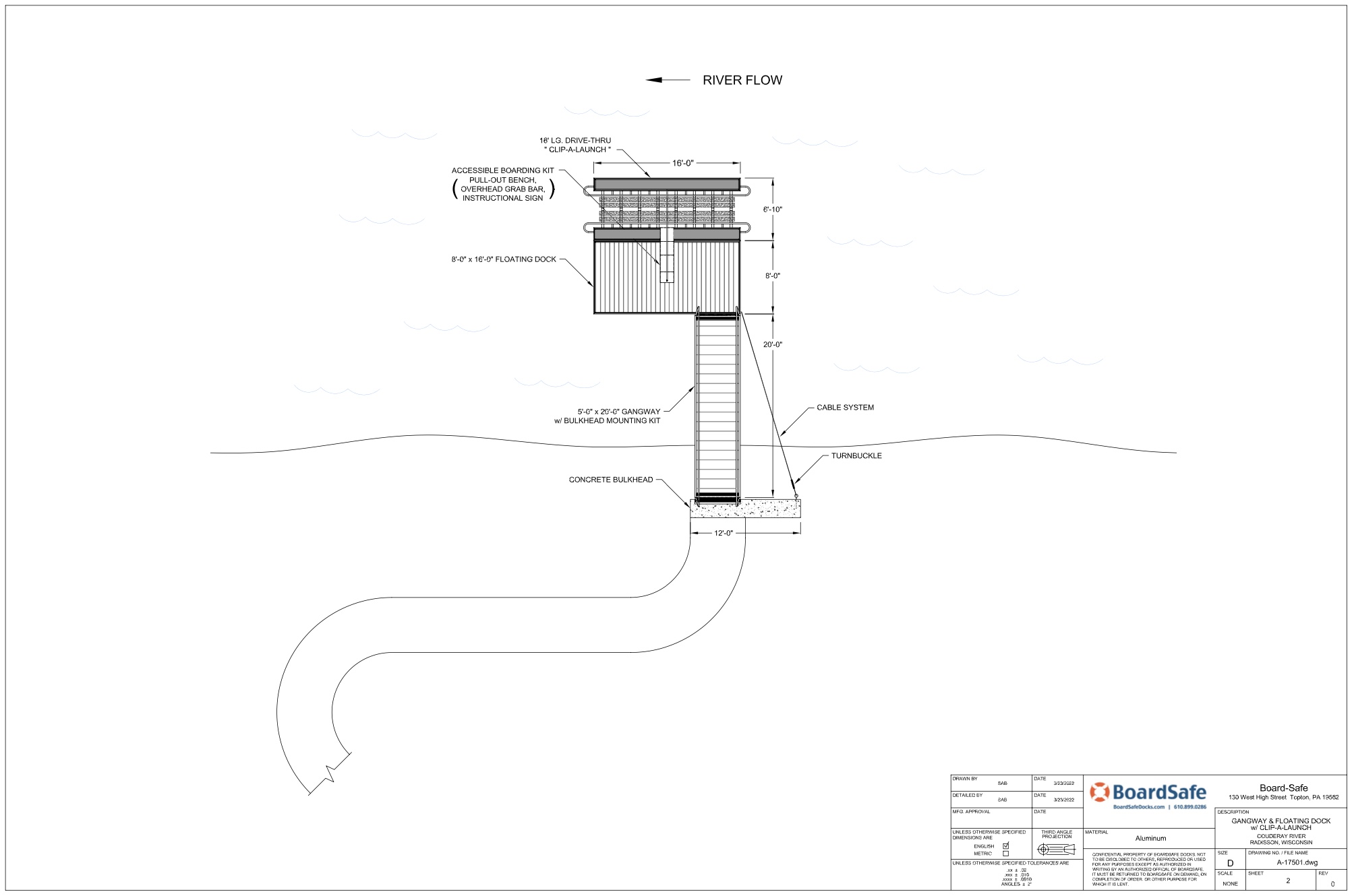 superseatz Adaptive Kayak Boat Launch