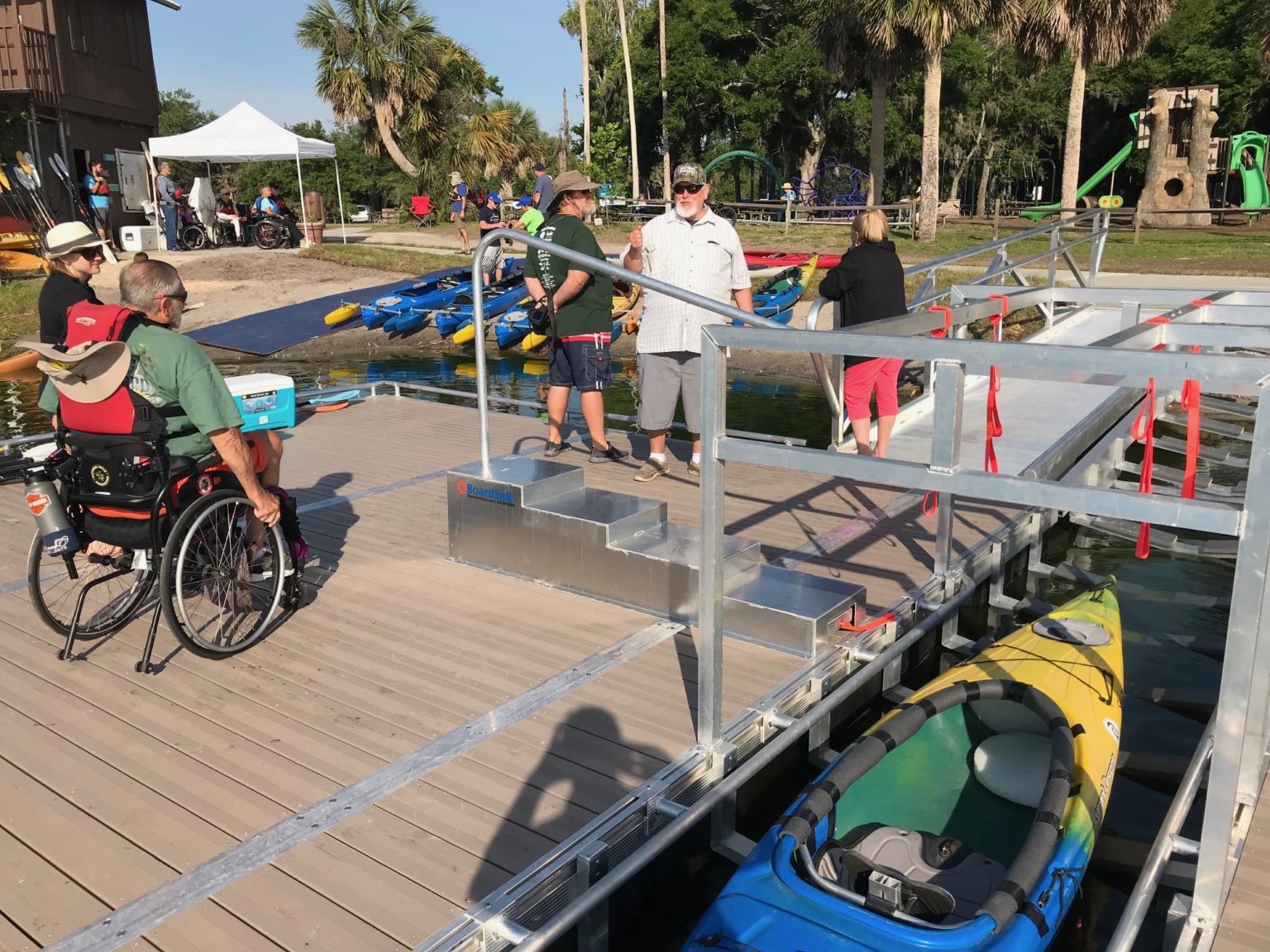 Accessible Kayak Launch BoardSafe Docks