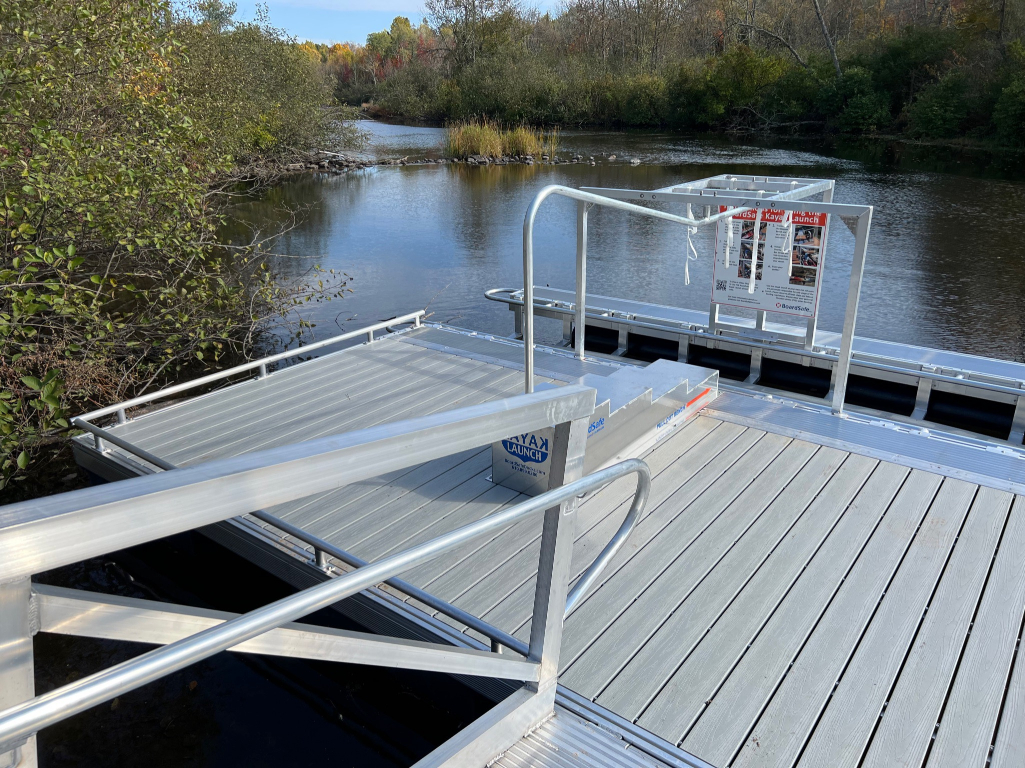 Accessible Launch with Adaptive Features in Couderay, WI