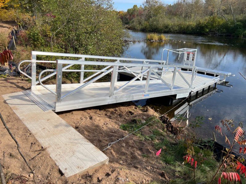 Accessible Launch with Adaptive Features in Couderay, WI