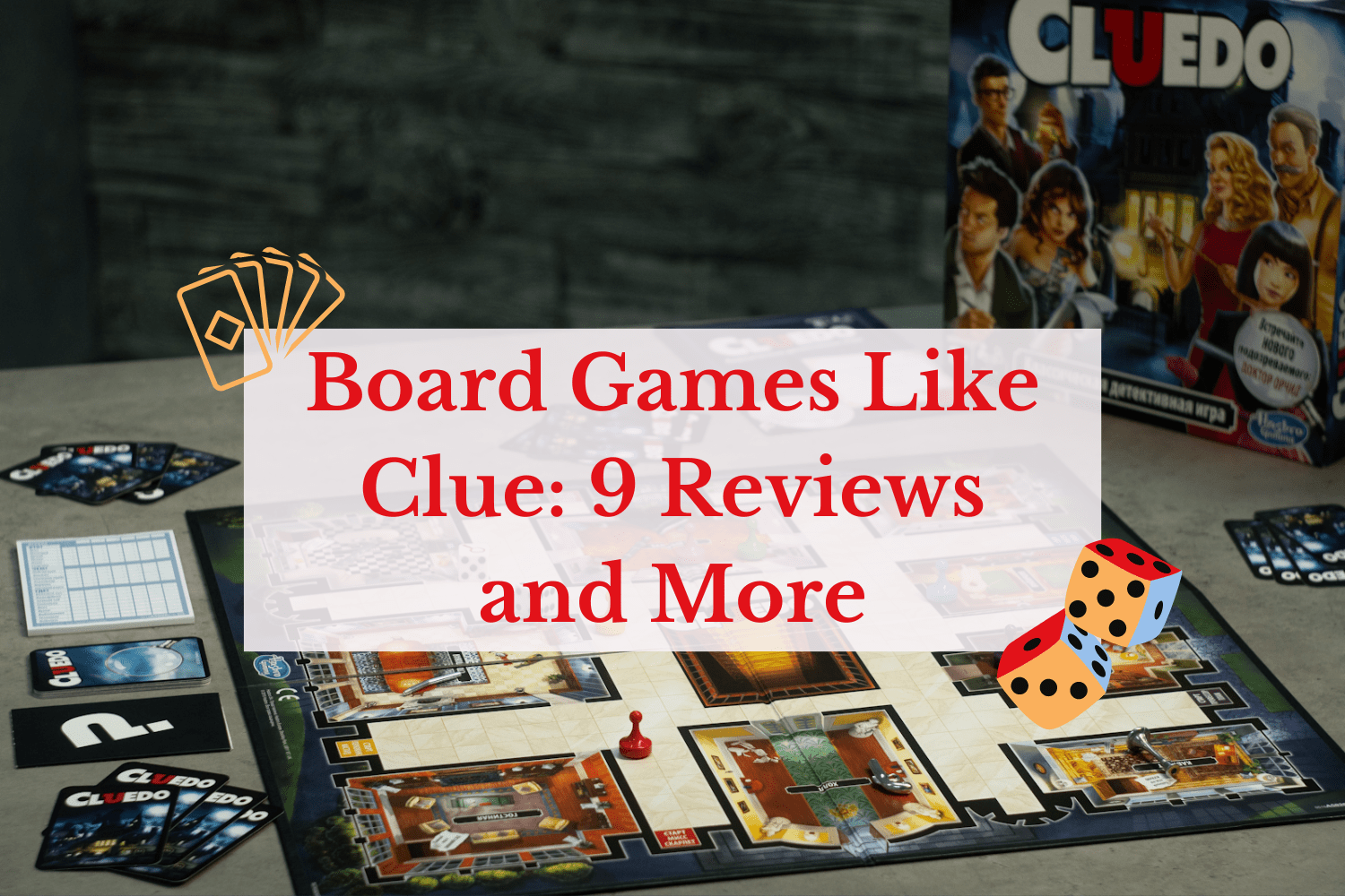 Board Games Like Clue 9 Detective Game Reviews and More