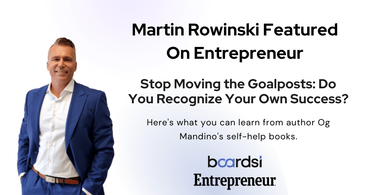 Stop Moving the Goalposts Do You Recognize Your Own Success? boardsi