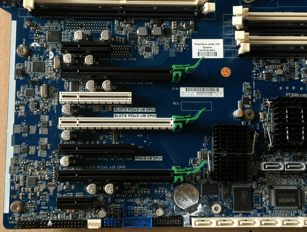 HP Z840 Motherboard Hauptplatine LGA2011V3 Intel C612 SP 761510001