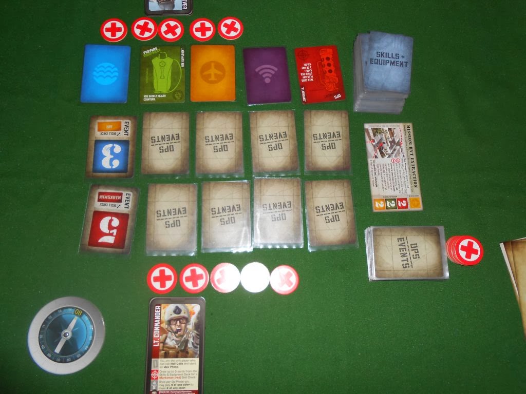 Hooyah Navy SEALs Card Game gra kooperacyjna Board Times